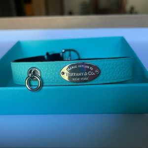 Tiffany & Co Leather Bracelet, never worn